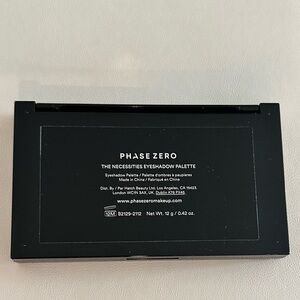 Phase zero the necessities eyeshowdow palette